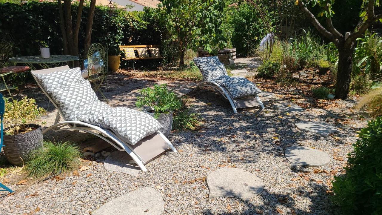 Chez Nous Dans Notre Petit Jardin Apartment Montpellier Luaran gambar